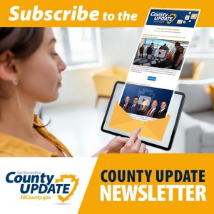 Subscribe to County Newsletter button